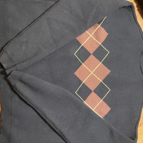 Official Red Taylor's Version Argyle Crew Neck Sweater XL - Picture 3 of 3